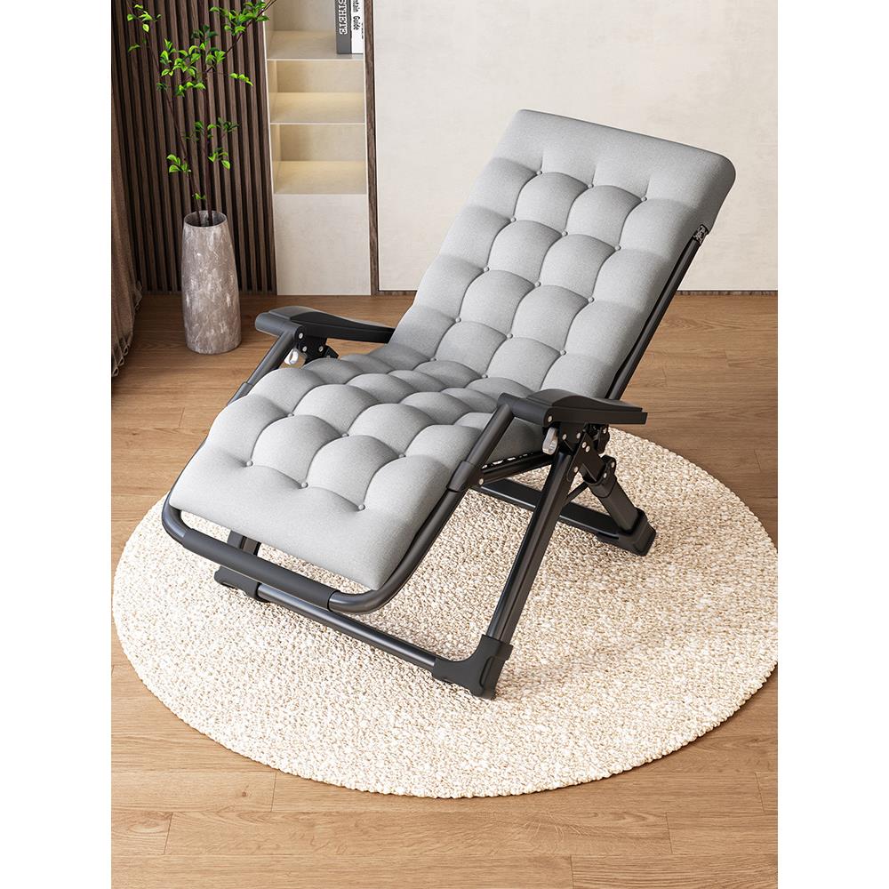 冬夏躺椅两用折叠午休老人靠背椅子午睡便携家用阳台休闲懒人舒适