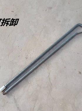 七字形套丝木工可拆卸木模铝膜撬棍工地拆模神器两头扁口专用
