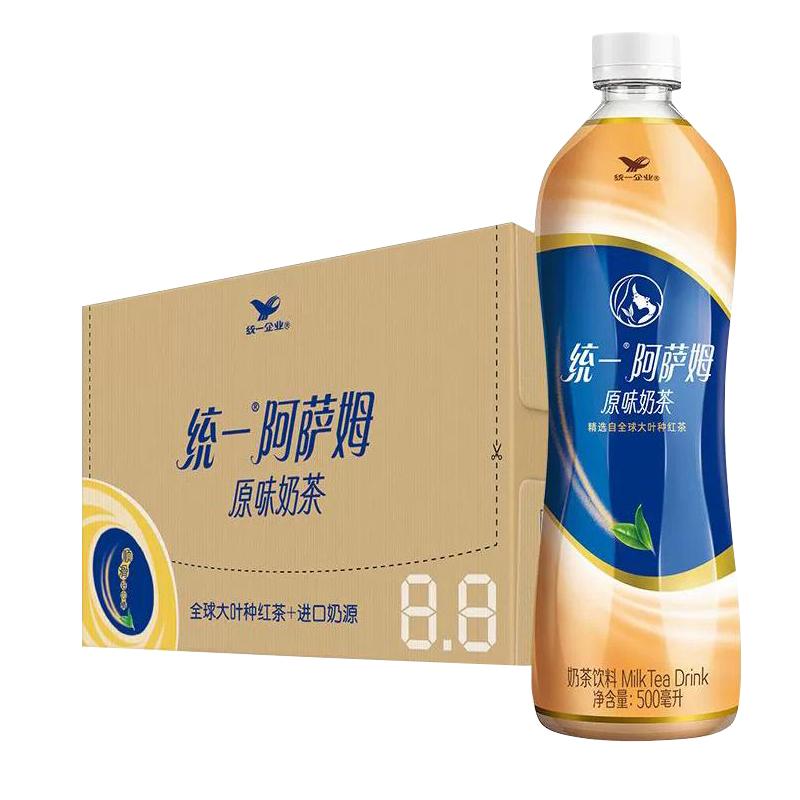 统一阿萨姆原味奶茶500ml
