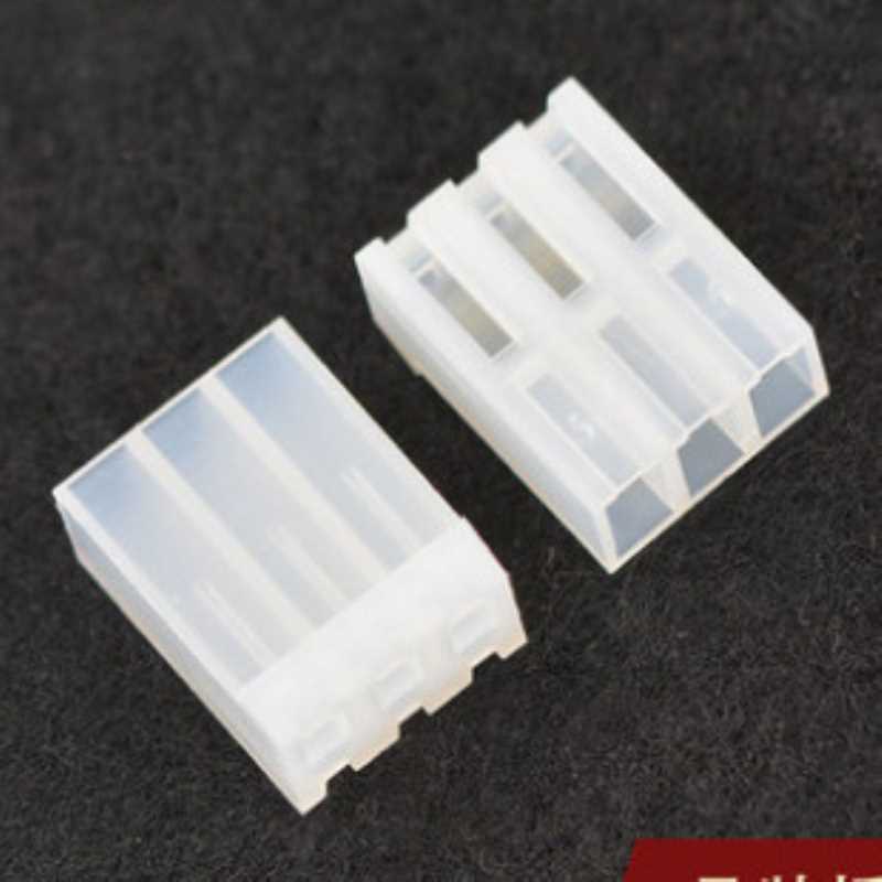 CH-3P CH3.96-3P 3Y 3.96MM 胶壳 公壳 白色连接器 接插件端子