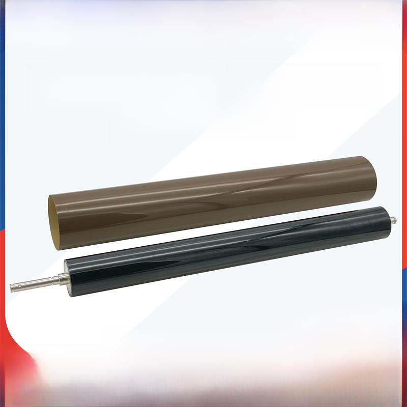 适用柯美C454 C454e 定影膜下辊 压力辊 定影膜 C458 458 原厂膜