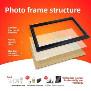 100块拼图框拼图存储尺寸定制33X23 33X25.4 21X28 38.1X25.4Cm