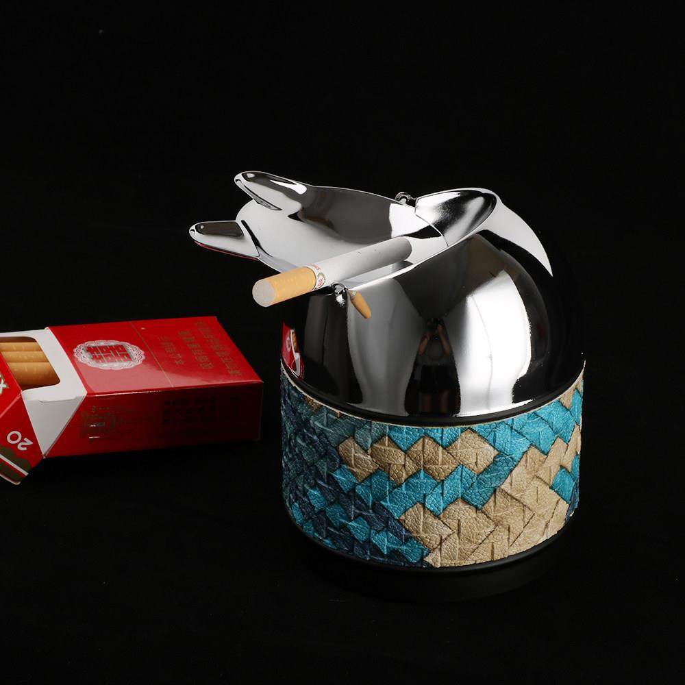 简约现代可爱双耳朵家居不锈钢烟灰缸办公室翻盖密封大容量易清洗,节庆用品/礼品,时尚烟灰缸,淘宝优惠券,粉丝福利购,淘宝优惠卷