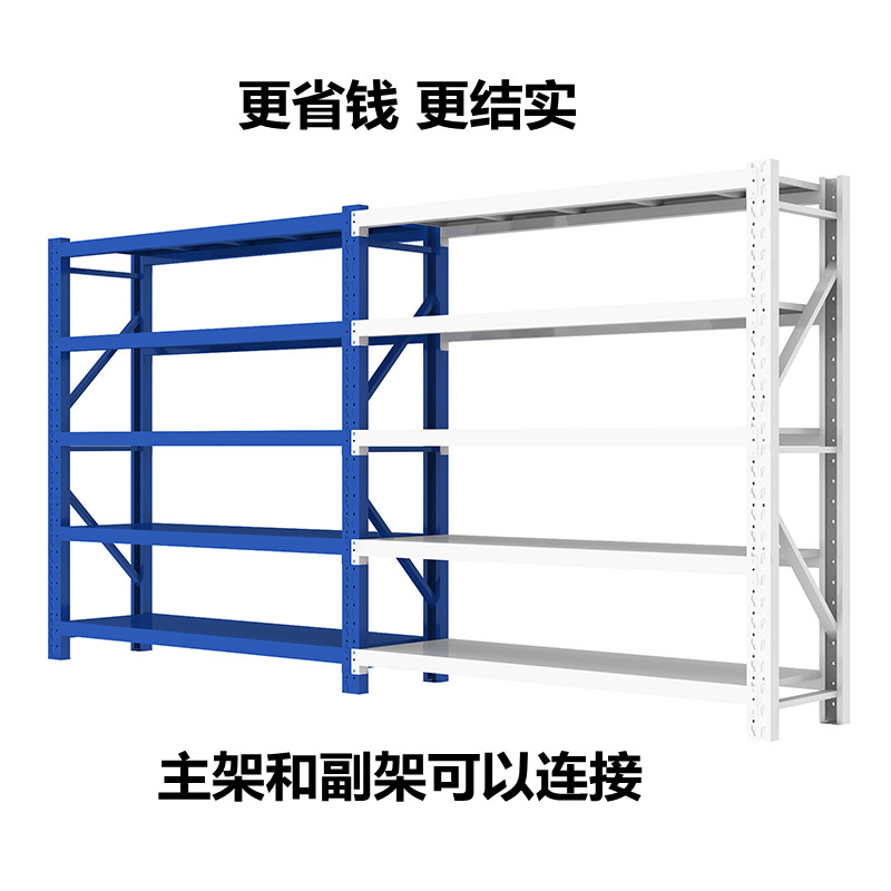 重型货架置物架多层超市储物架展示架阳台仓库仓储货物架落地架子