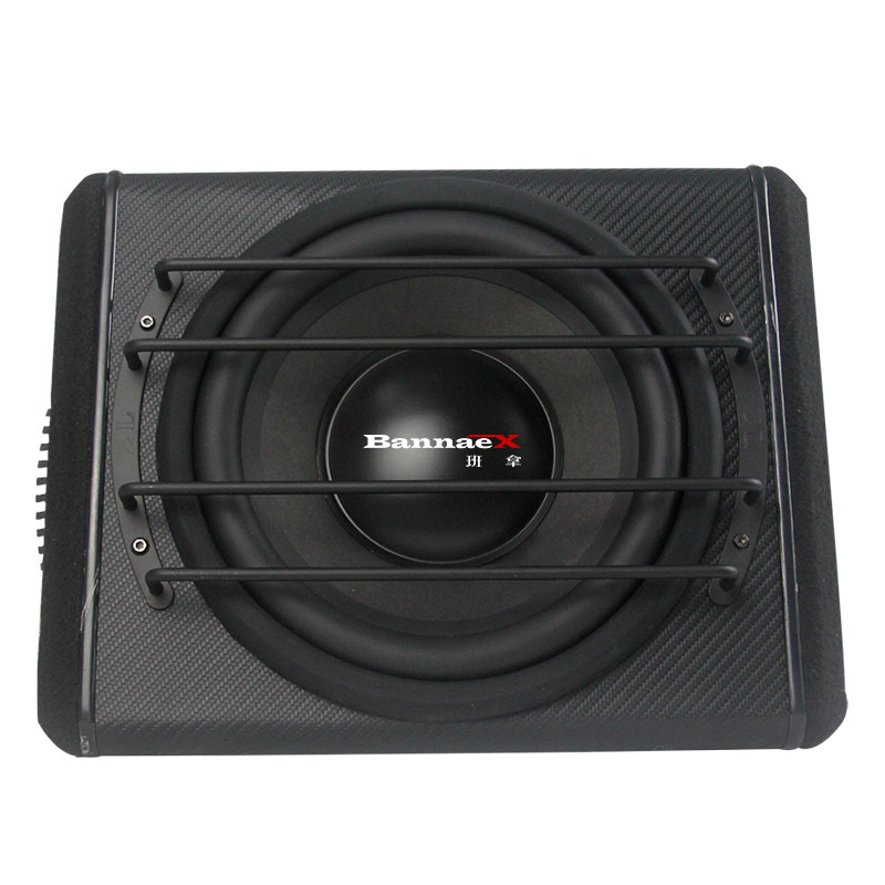 车载低音炮10英寸有源重低音12V汽车音响改装大功率喇叭车用音箱