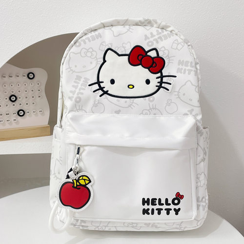 HELLOKITTY凯蒂猫可爱卡通风双肩包女学生大容量旅游多功能书包
