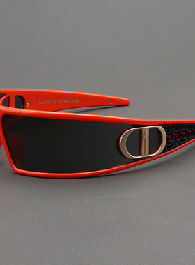 MOSCOT LEMTOSH太阳镜男二合一发箍眼镜高级感头饰弧面橙色墨镜女