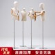 服装 店橱窗展示模特架包布假人铁底座 店儿童模特道具半身全身童装