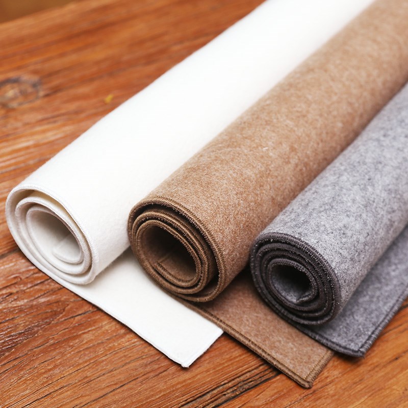 赵北毛毡垫书法羊毛毡书法垫加厚书画毡布灰色写毛笔字垫毛毡桌垫