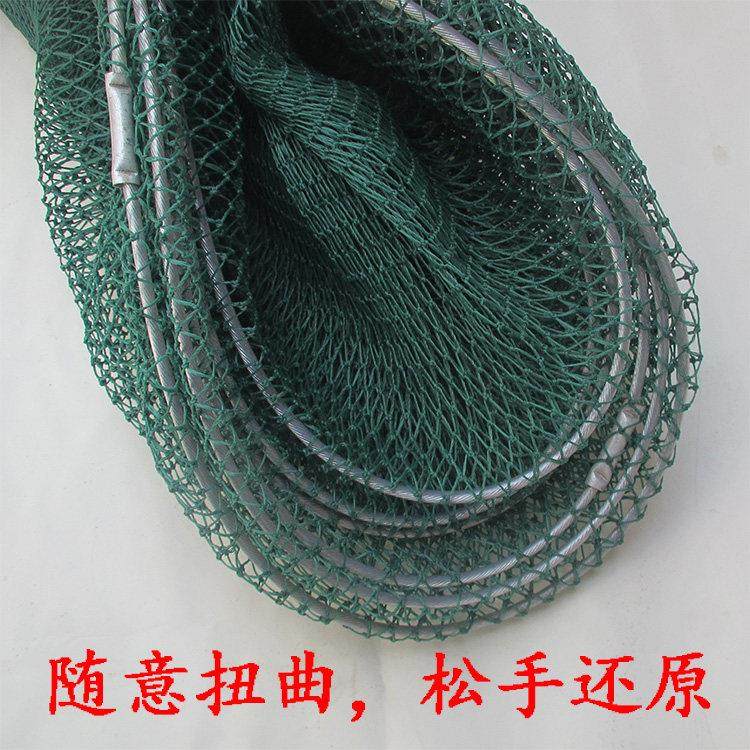 软钢丝可携式鱼护网兜可折叠小网眼野钓定制涂胶防挂胶丝速干 干,户外/登山/野营/旅行用品,鱼护,淘宝优惠券,粉丝福利购,淘宝优惠卷
