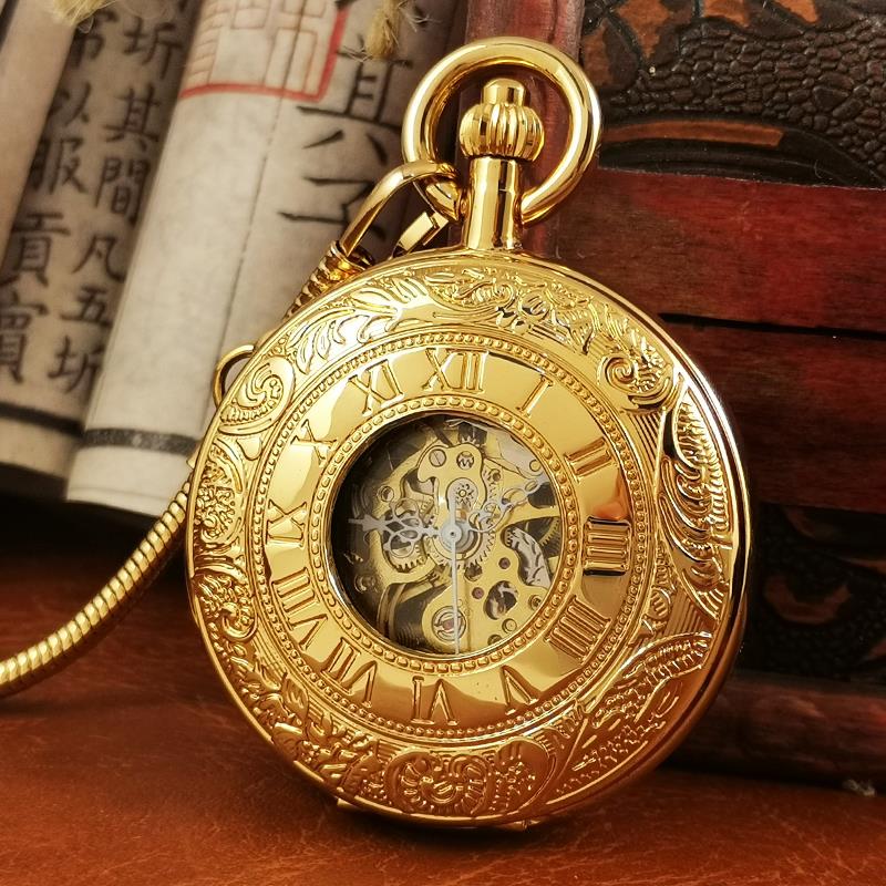 双开关盖纯铜怀表覆古男款机械老式翻盖古董黄铜静音欧式古风怀旧