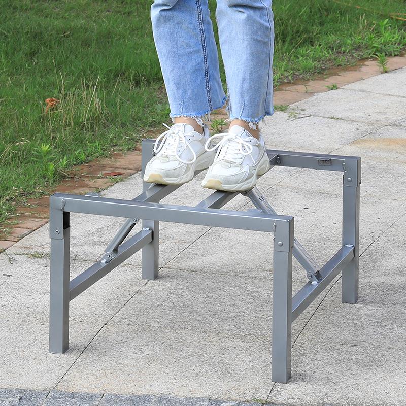 折叠小炕桌腿支架 矮桌腿 桌子腿 桌脚可折叠铁架子 桌架子 桌架