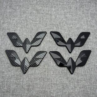 适用于五菱智光电动车荣光/新卡鸿光Ev/S凯捷改装前后车标装饰罩