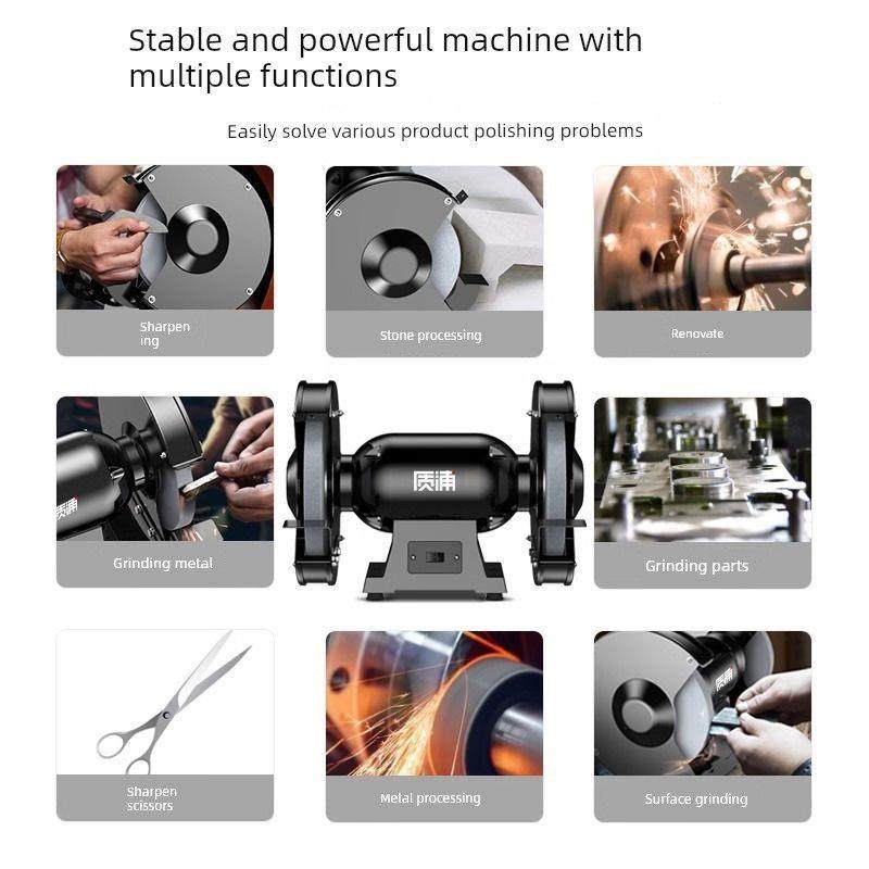 台式磨床小型电动磨床专用磨床家用工业级防护罩,五金/工具,砂轮机,淘宝优惠券,粉丝福利购,淘宝优惠卷