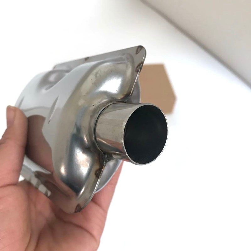 柴暖配件消音器驻车加热器配件排气管接头专用消音器降噪器
