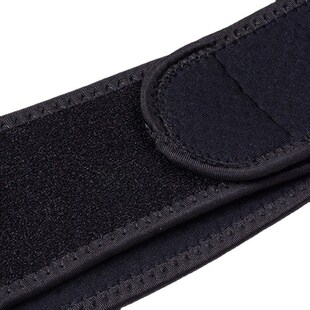 杠铃举重篮球健身男女士运动护单肩 高弹透气绑带黑色坎肩护肩