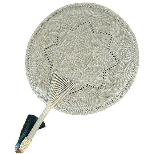 纯手工编织蒲草扇 夏季纳凉儿童宝宝驱蚊老式扇子 天然草编蒲扇