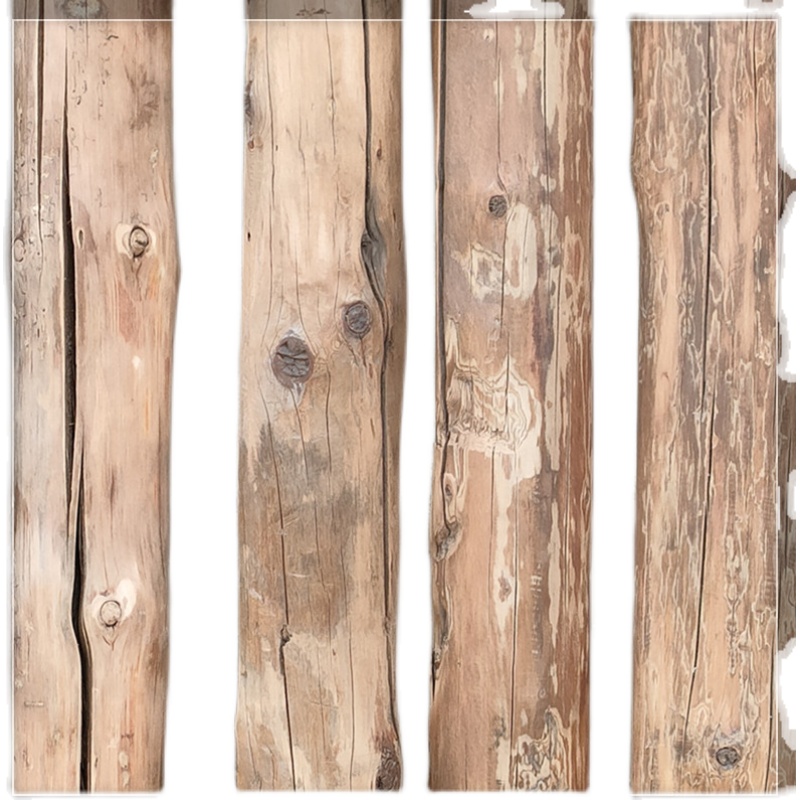 防腐木原木柱子实木圆柱古建横梁室内隔断装饰柱子木方房梁木立柱