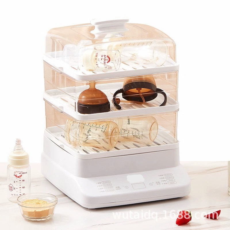 大容量电蒸锅家用学生厨房蒸气锅多E层多功能智能电蒸笼电蒸锅