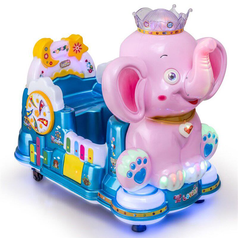 摇摇车新款2024投币儿童家用电动超市瑶瑶乐宝宝S带音乐商用摇摆