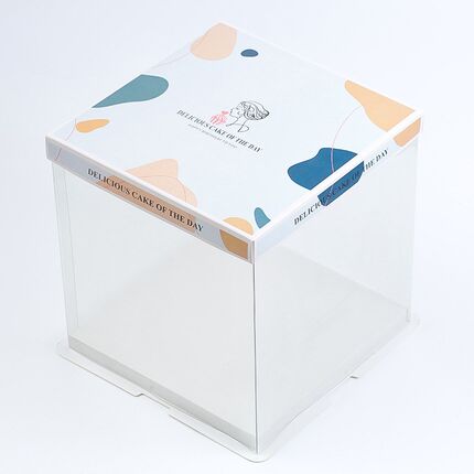 整箱爱丽丝透明蛋糕盒子包装盒4寸6寸7寸F8寸9寸10寸11寸12寸13寸