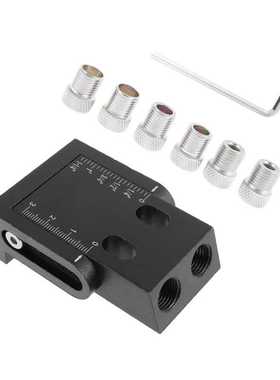 新款黑色15度角木工斜孔定器打孔家具定位器木板连接安装工具