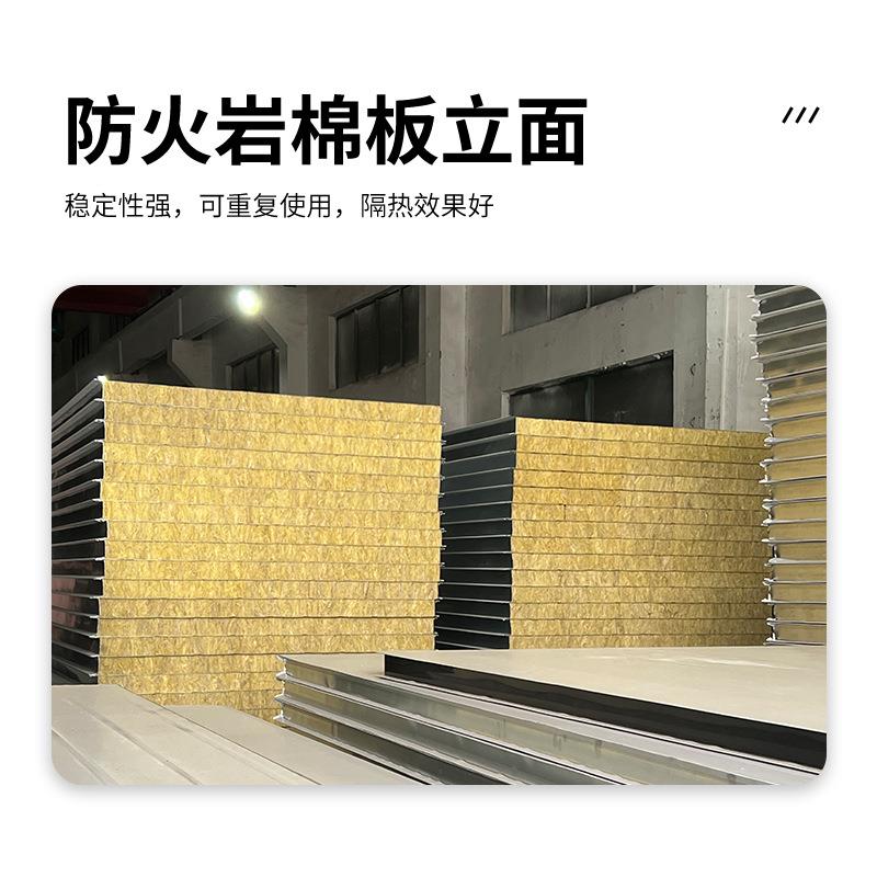 厂家直供住人集装箱移动房组装方便住人集装箱房快拼箱房活动板房
