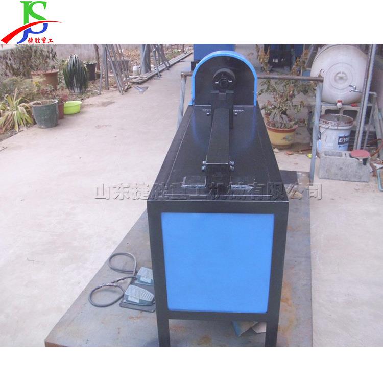 围栏 梯楼扶手用异型麻花机 园艺支花JS-MH125架麻花扭拧机方管压