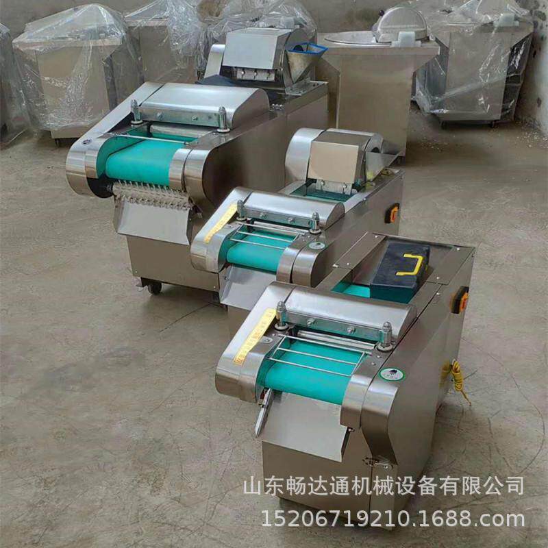 商用土能电动土茯苓切圆片机锈 GMP不钢柠檬豆切片机 多功切豆角