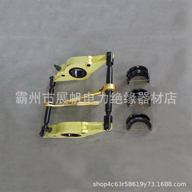 电力高压514导线端作卡等不停电业铝合金闭换式卡电位停电更瓷瓶