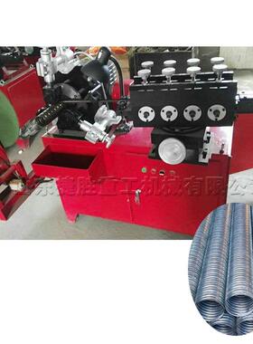 JS-ZGJ22制桥梁属波纹管成型机 小型螺旋管管金机 镀锌钢带卷波纹