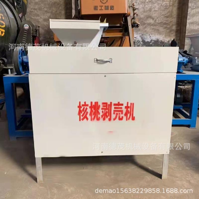 供应小型核桃壳机 IQV自动硬皮核桃脱剥壳机 纸皮剥核桃壳取仁全