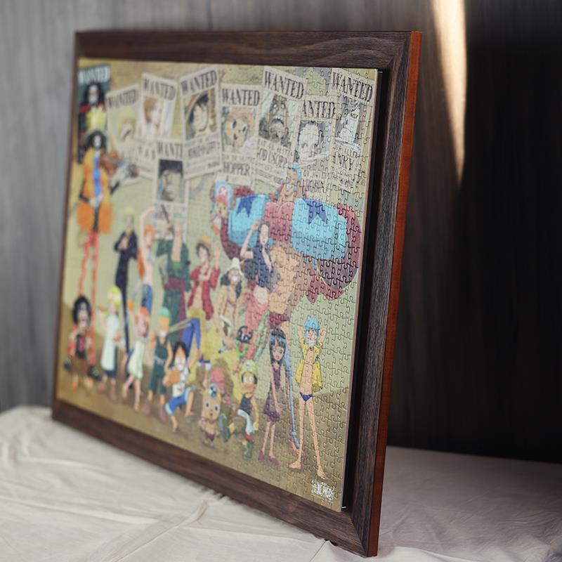 1000片拼图框雷诺瓦拼图框装裱300片500片立体浮裱拼图框2000片框