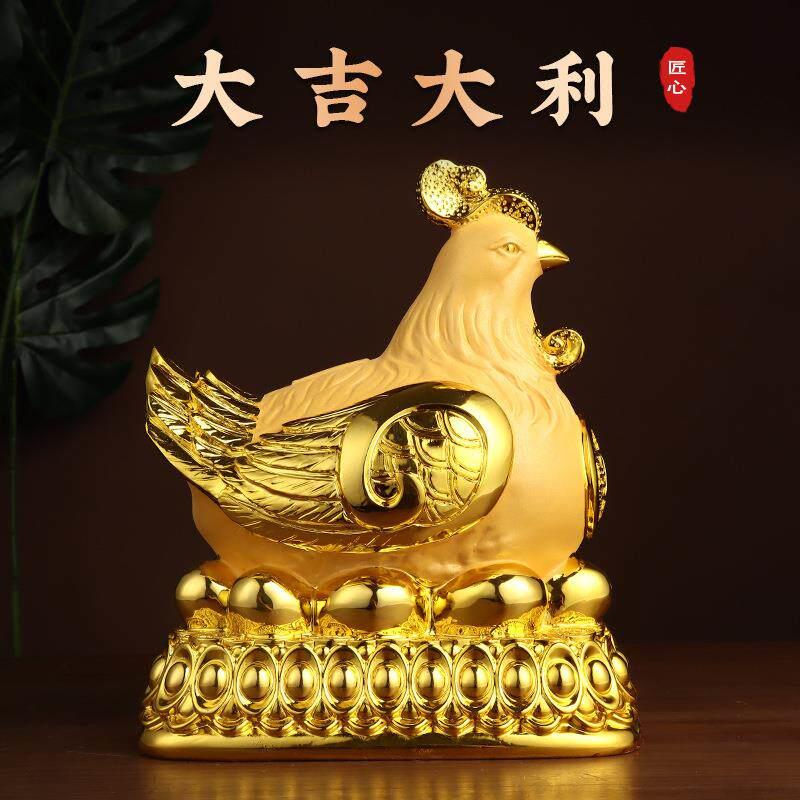 大吉大利公鸡摆件超大容量存钱罐鸡吉祥物大号儿童储蓄罐摆设礼品