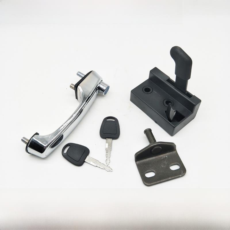 斗山大宇挖掘机适用DX55-9 60-9C驾驶室车门锁总成锁块外拉手配件