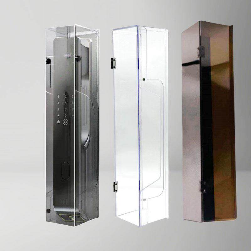 定制智能门锁防雨罩户外指纹锁防晒罩电子指纹锁密码防尘盒保护套