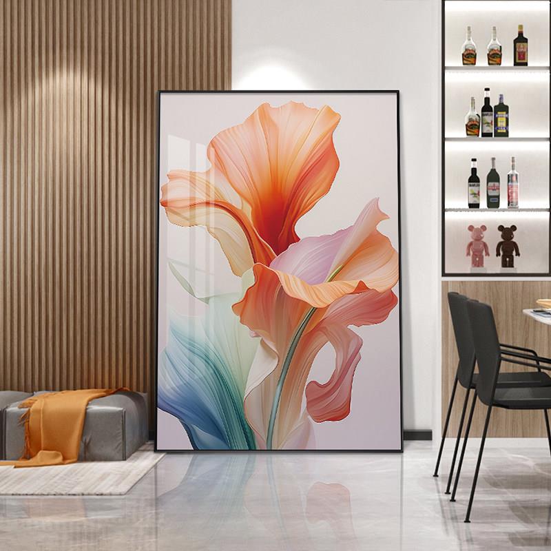 极简玄关装饰画现代简约入户走廊过道壁画落地画客厅背景墙挂画