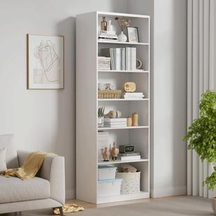 钢制转角窄书架简易落地收纳铁皮储物柜夹缝小书柜客厅铁艺置物架