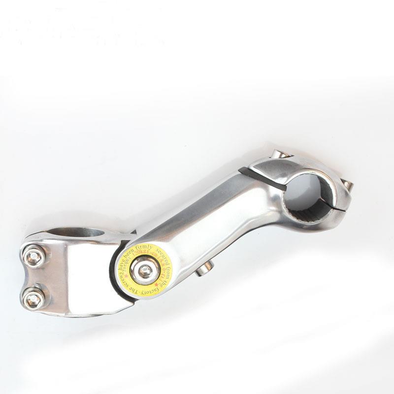 铝可调节把立 能调0-50度 车把处25.4 前叉28.6旅行车把立 自行车