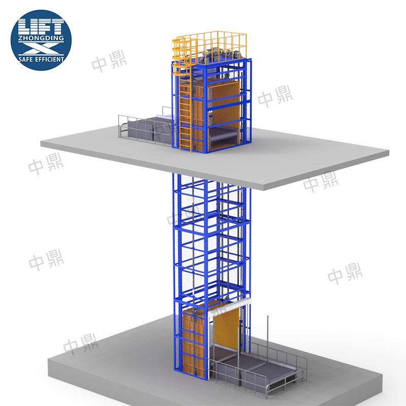 仓库物料搬运连续式升 循环OHF往复式提机升机ZCE型降电动升提机