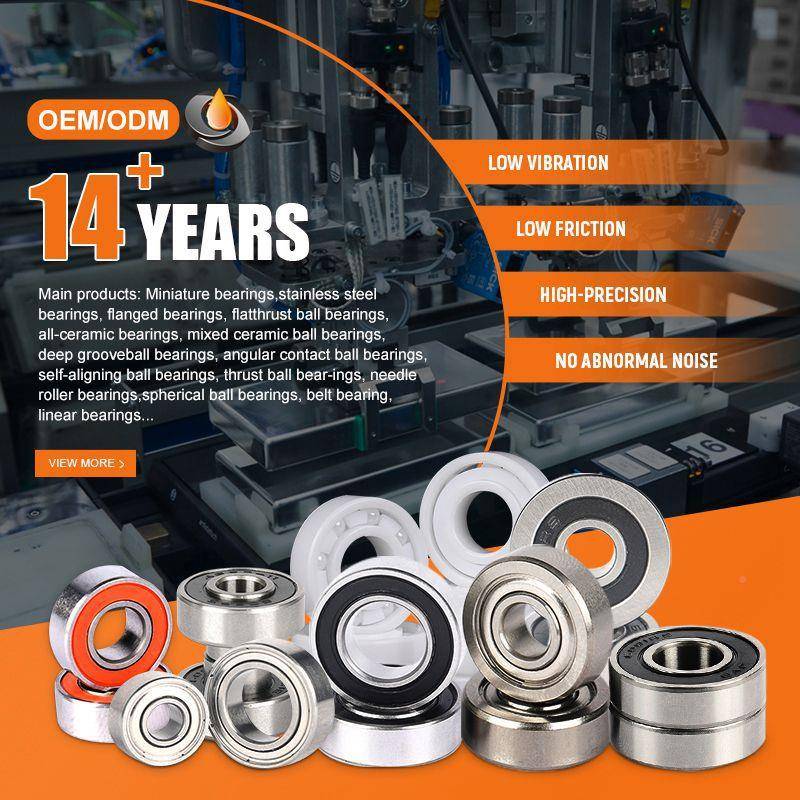 Bo5ca 8*S16*mm不锈钢混陶渔具混743轴承S688 2R水滴轮陶瓷轴承