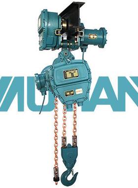 防爆1T单速运环运链动葫芦 t2电t3t起重吊机1葫芦行式防爆电动葫