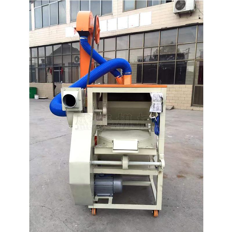 谷种子脱毛筛选设备 水稻脱芒机小风选振稻动筛种子粮食麦精ST-20