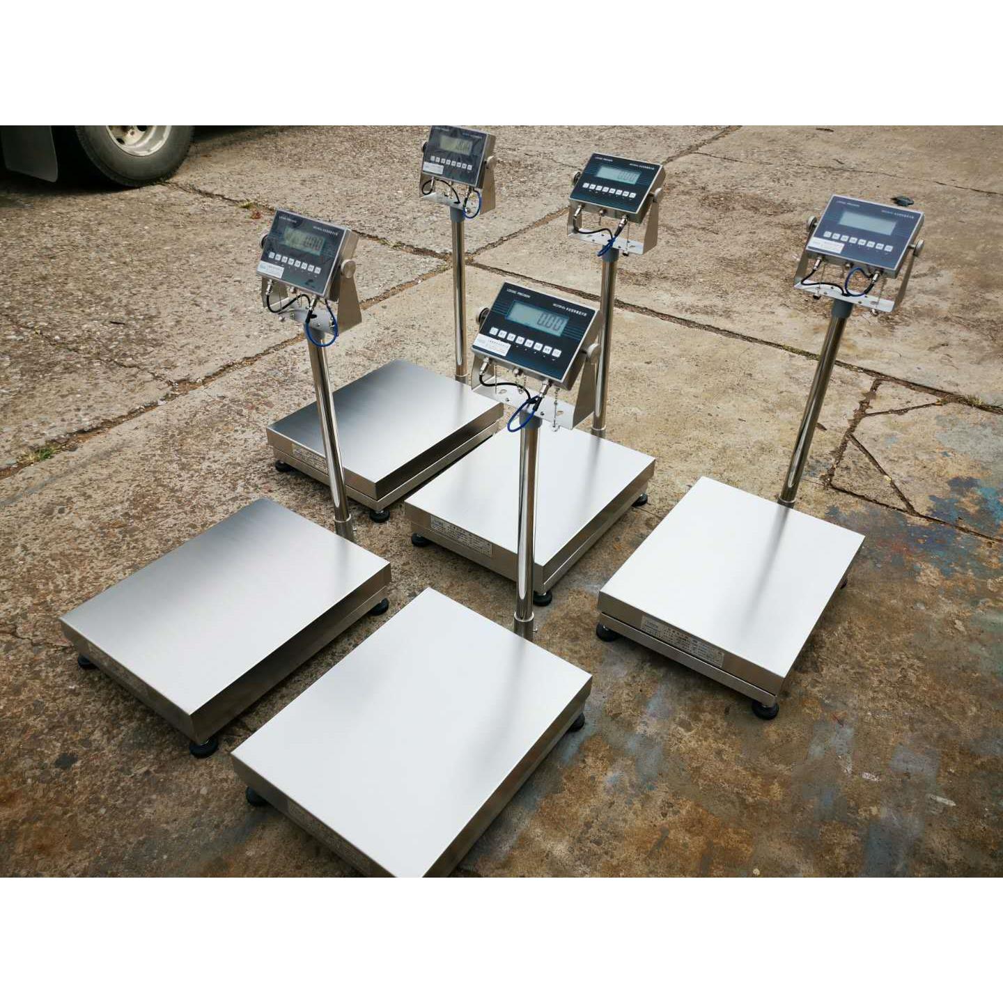 4005×00mm不锈钢台面TCS-HH-E防爆台秤60称k工g防水落地业电子秤