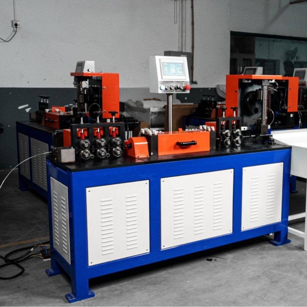 自动伺飞服材高速剪机调直机钢网片调直切断2-4飞剪机镀锌铁丝丝