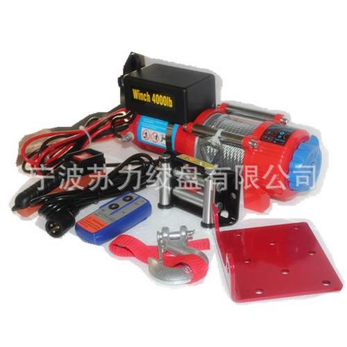 绞盘汽车车绞盘牵引机载绞拉力机35越盘野车绞车盘拖重型