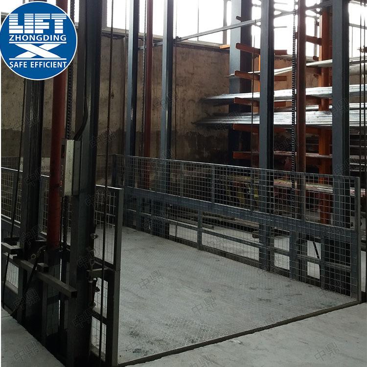 液压梯家大吨位2吨吨仓库运货仓储1-5吨定升降平台38吨厂导货轨升