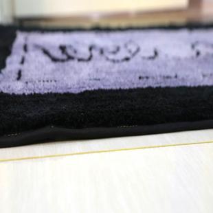 定制家用金黄色卧室地垫门垫进门浴室吸水防滑地毯门厅欢迎光临垫