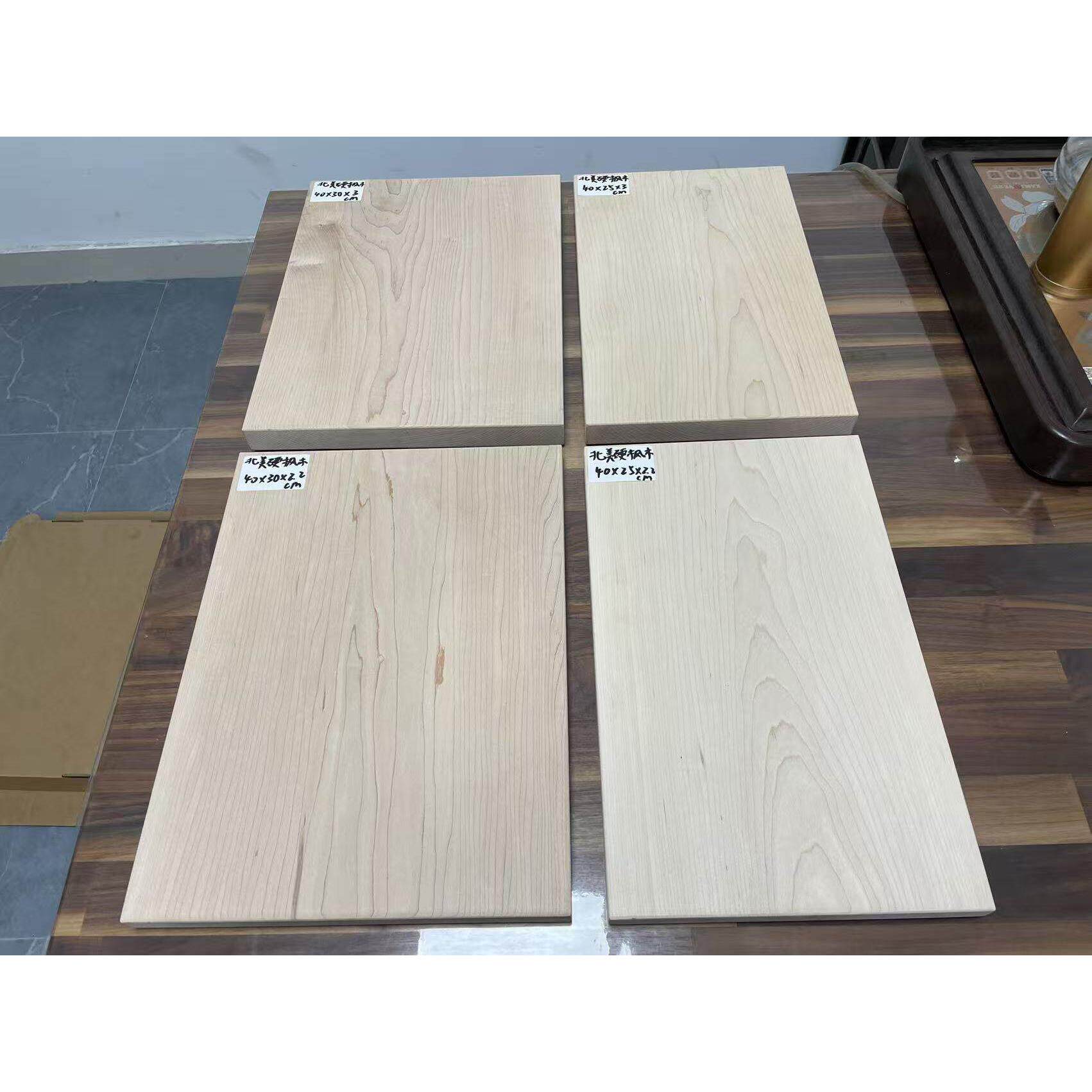 北美硬枫木实木整木砧板菜板案板辅食板切水果板防霉抗菌家用环保