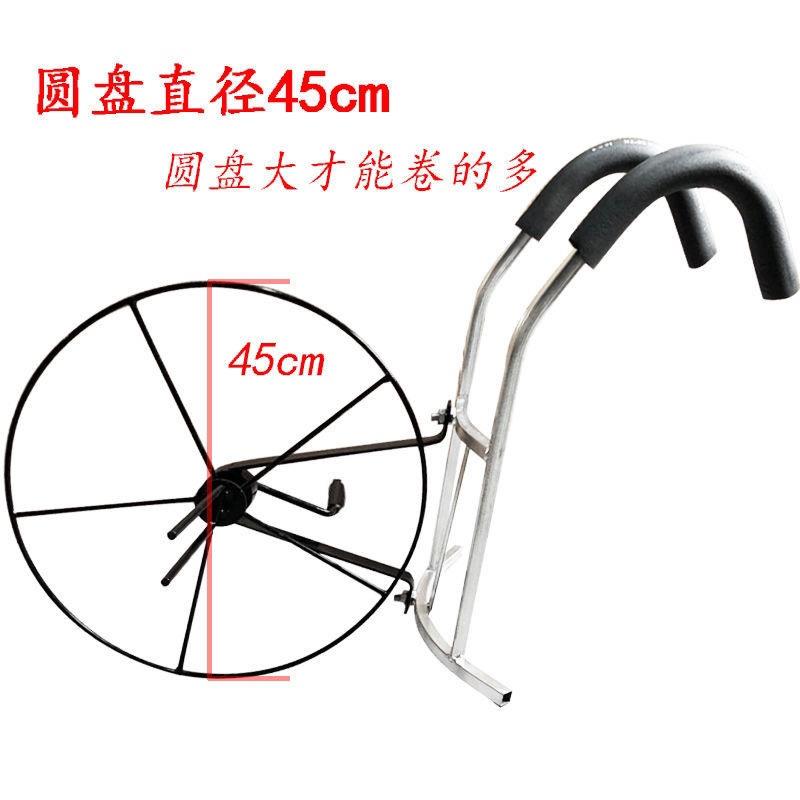 水带收卷器收卷机农用消防手摇式收盘架子肩背式通用浇地灌溉神器